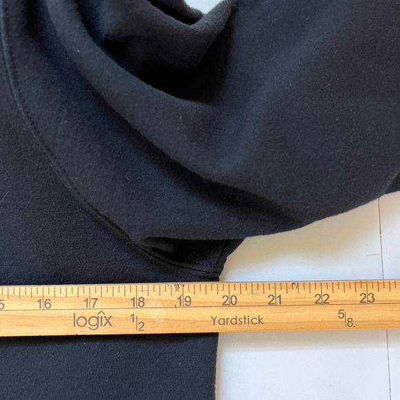 Make Heaven Crowded Women's Long Sleeve Graphics Hoodie Black Blue Size Large - Picture 5 of 9